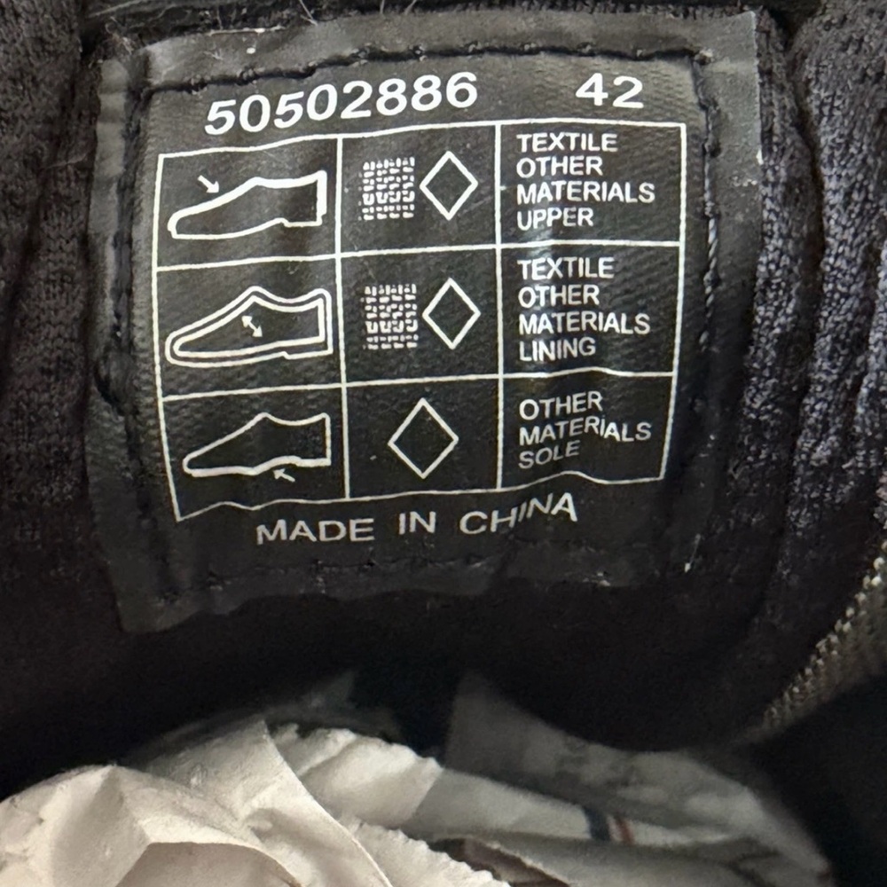 The BOSS Baltimore panelled sneakers in green generally - Picture 5 of 7
